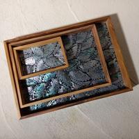 Gambar Nampan Kayu Jati Wooden tray tempat penyimpanan serbaguna perlengkapan rumah Kitchenware Souvenir - VARIAN-B dari Leolle Bali undefined 3 Tokopedia