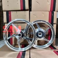 Gambar VELG VROSSI SOLIKIN FOR MIO SPORTY/MIO SOUL/MIO J/MIO GT/FINO/X-RIDE - Chrome dari Gilded Glaze undefined 2 Tokopedia