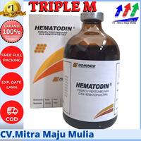 Gambar HEMATODIN 100 ML ROMINDO - PEMACU PERTUMBUHAN DAN HEMATOPOETIK HEWAN - +syr5cc dari potsikan undefined 1 Tokopedia