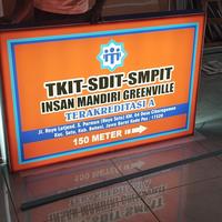 Gambar Neon Box 2 Sisi Tanpa Tiang 120x80 dari Sarana Mitra Tambun undefined 1 Tokopedia