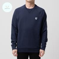 Gambar Maison Kitsune Grey Fox Head Patch Classic Sweatshirt Navy - S dari Brandluxid undefined 2 Tokopedia