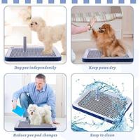 Gambar JFactory Tempat Pipis Anjing Kucing Pet Training Potty Tray Detachable - Biru dari Sehat Sukses dan Sejahtera undefined 4 Tokopedia