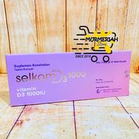Gambar Selkom D3 1000 IU Box 30 tablet kunyah - Vitamin D3 Vit dari Murmeriah Store undefined 1 Tokopedia
