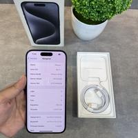 Gambar Apple iPhone 15 Pro 256GB inter beacukai bh 94% garansi inter 23/06/2025 dari adeirmacell8 undefined 2 Tokopedia