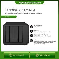Gambar TerraMaster D8 Hybrid Das Barebone 8-Bay Desktop Das Storage dari Kenkez-com undefined 1 Tokopedia
