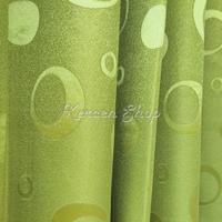 Gambar Gorden Jendela Minimalis Panjang 270 Cm Warna Hijau Pokat Model Smockring dari KS Interior Design undefined 2 Tokopedia