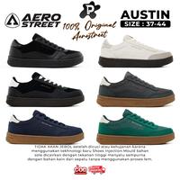 Gambar Aerostreet 37-44 Austin All Black / Coklat Tua Hitam / Coklat Tua Natural / Coklat Gum Biru Tua / Coklat Gum Abu Tua / Coklat Gum Hijau Tua - Sepatu Sneakers Casual Sport Pria Wanita Aero Street - Coklat Tua Hitm, 37 dari Stride.co undefined 1 Tokopedia