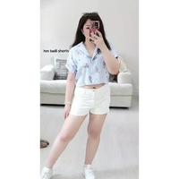 Gambar Hm 218 Twill Shorts White Celana Pendek Wanita Branded dari Dhestia Stars undefined 2 Tokopedia