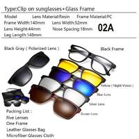 Gambar KACAMATA HITAM KLIP ON 5 IN 1 LENSA HD POLARIZED DENGAN MAGNET + TAS BARANG READY, JUMLAH SESUAI YANG ADA DI ETALASE dari ejenpolo undefined 2 Tokopedia