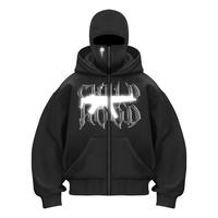 Gambar CHILDHOOD Hoodie Balaclava Zipper Reflektif Sablon Nyala Frenemy Jaket Boxy Hitam Pria Wanita - M, Zipper Besi dari CV IndoHansStore undefined 2 Tokopedia