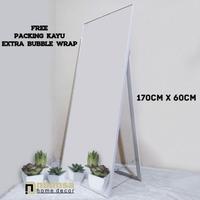 Gambar STANDING MIRROR FRAMELESS FULL BODY (170CMX60CM) dari Mira Bertonaz undefined 1 Tokopedia