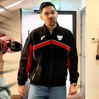 Gambar Jaket Timnas Indonesia 2025 hitam terbaru Jaket Prematch Timnas - L dari aisahnuha undefined 2 Tokopedia
