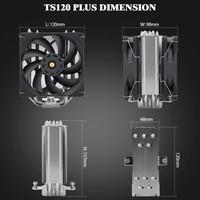 Gambar Thermalright TRUE Spirit 120 PLUS CPU Air Cooler 5 Heatpipe Cooler With 120mm PWM cooling Fan for AMD AM4 Intel 115X 1200 2011 dari Matrix AI Network undefined 5 Tokopedia