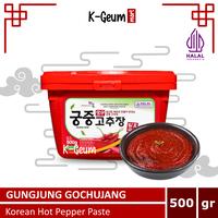 Gambar GUNGJUNG Gochujang Halal | Korean Hot Pepper Paste | Sambal Pasta Cabai Pedas Korea dari KGeum Mart undefined 1 Tokopedia