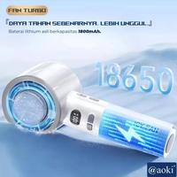 Gambar Kipas Angin Turbo Mini AC Cool Pro,super sejuk,angin kencang/handheld Fan Layar digital AF 207T warna Hijau Merah dari MIKENSO SHOP undefined 4 Tokopedia