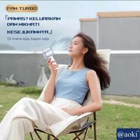 Gambar Kipas Angin Turbo Mini AC Cool Pro,super sejuk,angin kencang/handheld Fan Layar digital AF 207T warna Hijau Merah dari MIKENSO SHOP undefined 2 Tokopedia