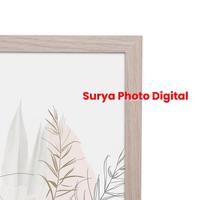 Gambar Frame Bingkai Pigura Foto Ukuran A4 (21 x 29,7 cm) Minimalis Warna Natural Motif Kayu dari Surya Photo & Frame undefined 2 Tokopedia