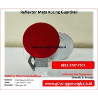 Gambar Reflektor Guardrail Jalan Tol Mata Kucing O Toll Gadril Reflector - 1 Sisi Merah atau Putih dari Turangga Baja Konstruksi undefined 1 Tokopedia