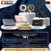 Gambar Paket Audio 2way System Pro 3 dari Clarity Sound Art - Jakarta undefined 1 Tokopedia