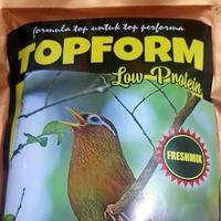 Gambar Mix Mix Topform Top Form Voer Rendah Protein Pakan Makanan Burung Murai Kacer Penurun Birahi Rendah Protein Turunkan Birahi Over Birahi Ob Ciak Bulu Kacer Mbagong Murai Nglowo Pleci Cabut Bulu dari Fade Garage undefined 2 Tokopedia
