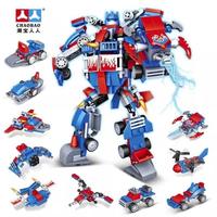 Gambar Terlaris Mainan Robot Gabungan 10 in 1 Series - Optimus dari olshopplace3 undefined 2 Tokopedia