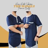 Gambar Baju Koko Pria Habibi Baju Muslim Kaos Polos Pria Gamis Pakistan Putih - Putih, XXL dari CV HAMZA INSAN MANDIRI undefined 1 Tokopedia