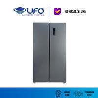 Gambar Modena Kulkas Side by Side 467L PowerHub Inverter RF4671SADS dari UFO Elektronika Malang Sutoyo undefined 1 Tokopedia