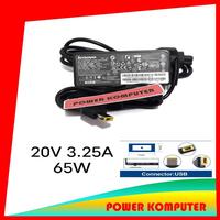 Gambar Adapter Charger Laptop Lenovo S210 E10-30 G40-45 G40-70 K2450 - 20V 3.25A 65W USB - Original Quaff Media dari Quaff Media undefined 1 Tokopedia