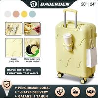 Gambar BAOERDEN Koper 20-24 inch / Set Koper Lucu Dan Cantik / Trolley Case Ringan Anti Jatuh / MELTING ICE CREAM dari GendongGo undefined 1 Tokopedia