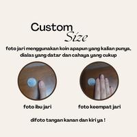 Gambar Press On Nails Pinky Blush with Coquette Rhinestones Fake Nail - custom, long coffin dari ginalash2 undefined 4 Tokopedia
