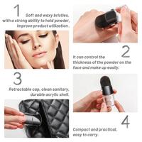 Gambar Brush Make Up Portable Travel Dengan Cangkang Pelindung Brush dari Felicity88 undefined 4 Tokopedia
