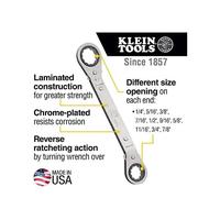 Gambar Diskon Klein Tools 68245 Reversible Ratcheting Box Wrench Set 5Piece Black Made In Usa dari Ecana Market undefined 2 Tokopedia