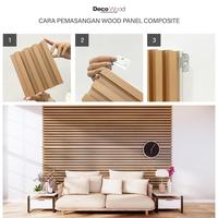 Gambar TERLARIS Wood Wall Panel WPC Texture Bamboo Wall Panel PVC Woodpanel Wallpanel Panel Dinding Grand Bamboo - True Rhumba dari SHANKARAE undefined 5 Tokopedia
