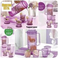 Gambar Pitcher 2 Liter ( Teko Crystal) Watercolor Tupperware - 1 pcs Purple dari Tokoantum undefined 2 Tokopedia