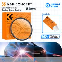 Gambar KNF CONCEPT 52mm Colorful Streak Filter Starlight Dreamy Creative Special Effects Optical Glass Lens Filters Nano-B Series dari Astra Foto undefined 1 Tokopedia