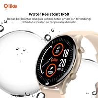 Gambar Olike FW2 Smartwatch BT 5.3 IP68 Waterproof Bluetooth Call 1.39 HD Display - Gold dari Starcomp Solo undefined 5 Tokopedia