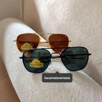Gambar Terbaru Kacamata Rayban Pilot Aviator Kotak Pria Wanita Lensa Kaca Diamond top - Hitam dari standar bengkel1 undefined 1 Tokopedia