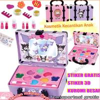 Gambar Mainan Make Up Set Anak Girl Pretend Play Makeup Mainan Kosmetik Anak Perempuan Murah - Ungu+sticker dari Ms Joo Store undefined 1 Tokopedia