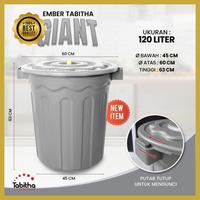 Gambar ember 120 liter . tabitha super jumbo | bahan kokoh & tebal . super besar extra large. best quality dari Desma Official Store undefined 3 Tokopedia