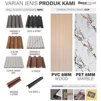 Gambar TERLARIS Wood Wall Panel WPC Texture Bamboo Wall Panel PVC Woodpanel Wallpanel Panel Dinding Grand Bamboo - True Rhumba dari SHANKARAE undefined 3 Tokopedia
