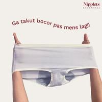 Gambar Nipplets Menstrual Panties - Baby blue dari Mariska Storeid undefined 3 Tokopedia