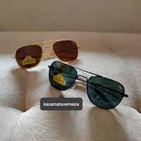 Gambar Terbaru Kacamata Rayban Pilot Aviator Kotak Pria Wanita Lensa Kaca Diamond top - Hitam dari standar bengkel1 undefined 2 Tokopedia