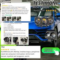 Gambar READY!! CAVIA - PREMIUM MINI PROJIE LAMPU TEMBAK LASER SOROT LED MOBIL MOTOR FOGLAMP SQL 2 MATA SQL 3 MATA WARNA KUNING PUTIH TEMBUS KABUT&HUJAN VINYX PRO7 SABER DUROMOTO - 3 MATA (RX-168) dari MANDARU PERKAKAS undefined 5 Tokopedia