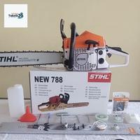 Gambar Mesin Chainsaw Stihl NEW 788 Bar 22 " Gergaji Mesin Senso STIHL  NEW 788 Bar 22 Inch dan Rantai Potong STIHL Komplit Fullsett dari Sahabat Teknik 28 undefined 2 Tokopedia