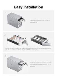 Gambar ORICO 5Big MacData RAID DAS Studio 5 Bay HDD Enclosure SSD Enclosure 5Gbps - 9958RU3 dari Super Home Store undefined 5 Tokopedia