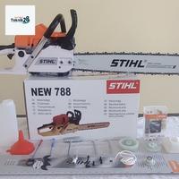 Gambar Mesin Chainsaw Stihl NEW 788 Bar 22 " Gergaji Mesin Senso STIHL  NEW 788 Bar 22 Inch dan Rantai Potong STIHL Komplit Fullsett dari Sahabat Teknik 28 undefined 3 Tokopedia