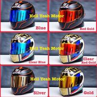 Gambar Visor Shark Race R pro GP Helm Shark Speed R Red Gold Blue Sier Revo BEST SELLER - Blue dari syah stores01 undefined 1 Tokopedia
