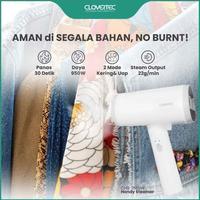 Gambar CLOVERTEC Setrika Uap Garment Steamer Handy Portable Foldable 150ml CHS-158 - Hitam dari Xtive Electronic undefined 3 Tokopedia