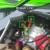 Gambar Baut Probolt Titanium Breket Gantungan Mesin Ke Kerangka Engine Mounting Ninja 150 R SS RR GR5 Vietnam - Gold, Breket Standart dari John Bikeshop undefined 3 Tokopedia