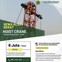 Gambar SEWA HOIST CRANE GORONTALO UTARA | RENTAL HOIST CRANE | JASA SEWA HOIST CRANE | SEWA HOIST CRANE MURAH GORONTALO UTARA | JASA HOIST CRANE KAPASITAS 1 - 2 TON | HOIST VERTICAL GORONTALO UTARA | 085117261230(SULTAN) dari Sewa Alat Berat Sultan HMP undefined 1 Tokopedia